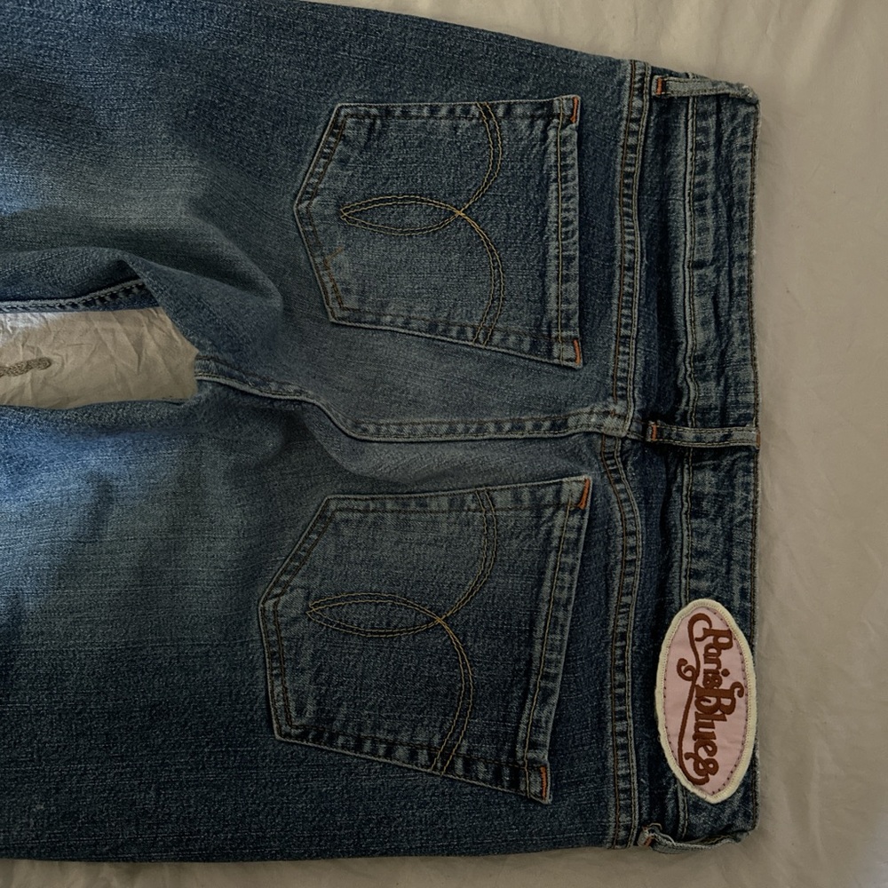 Paris blues bootcut low rise jeans